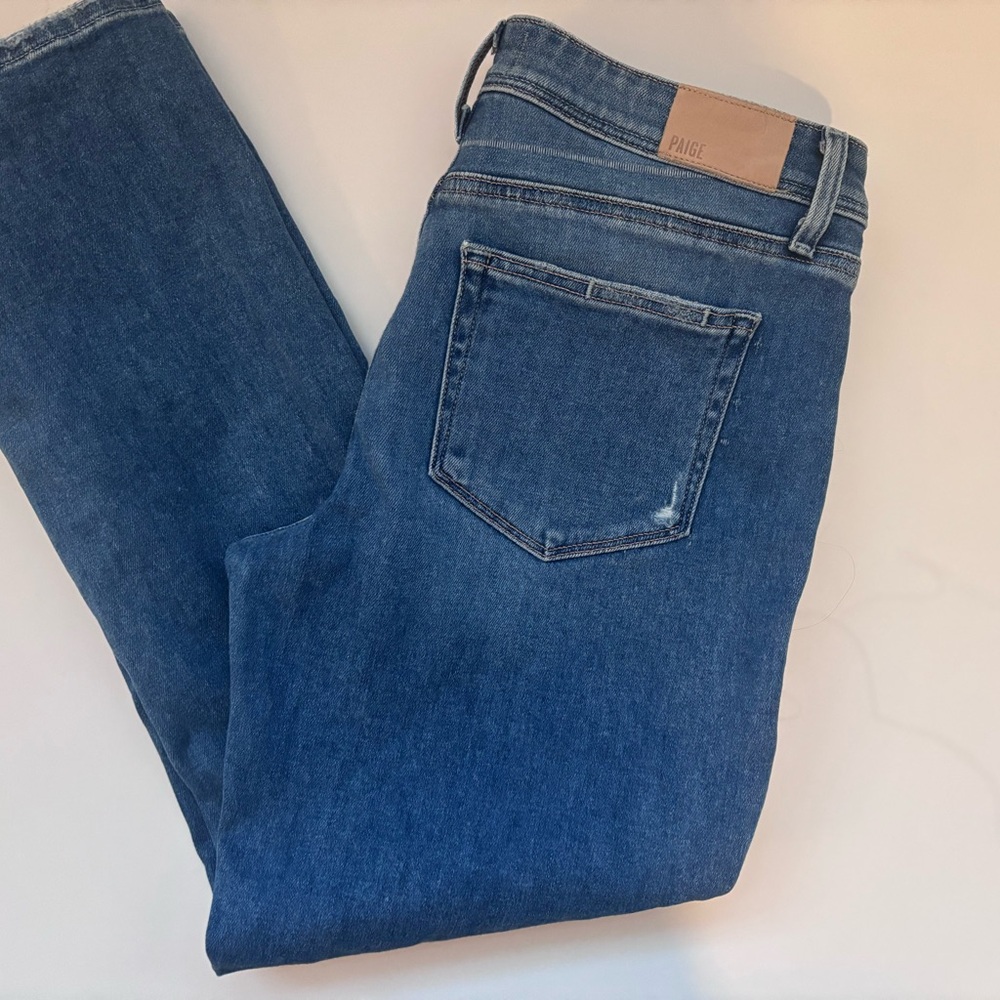 PAIGE Light Blue Denim Jeans